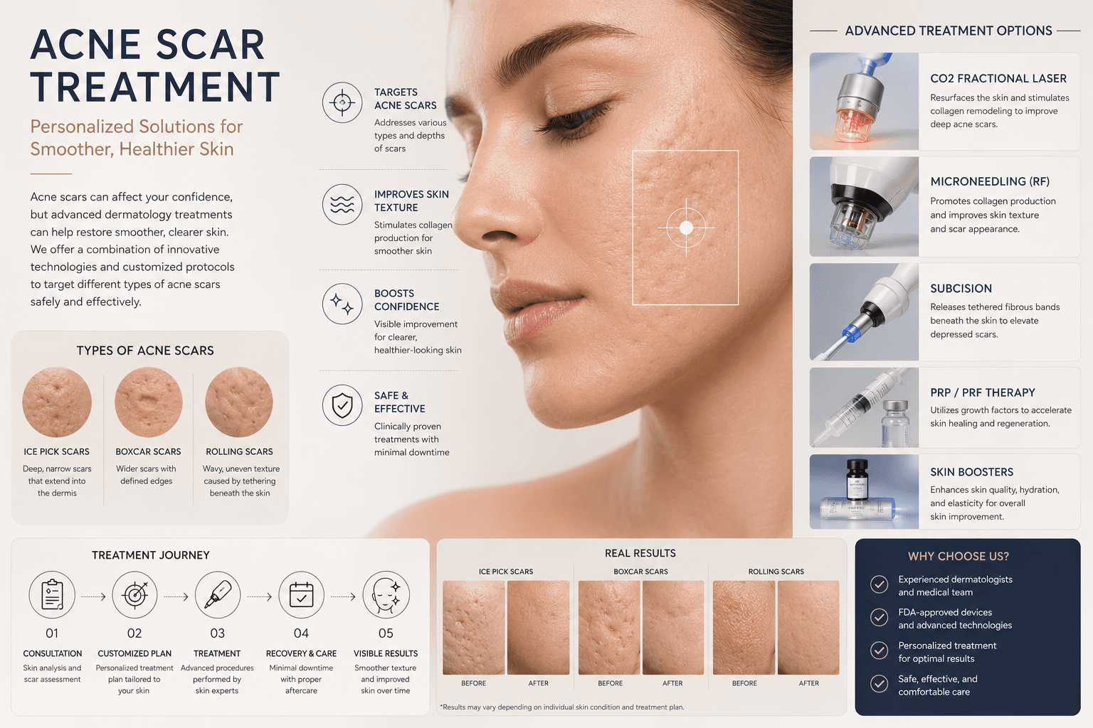 Acne Scar Treatment treatment in Korea