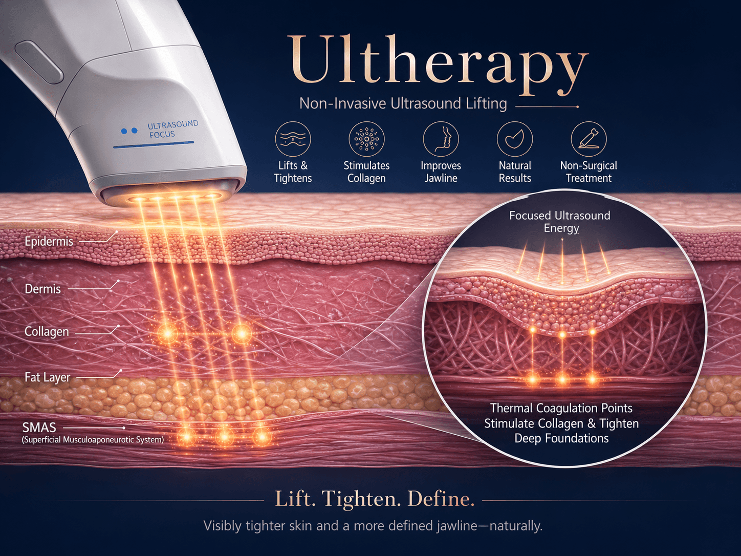 Ultherapy treatment in Korea